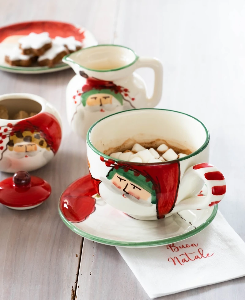 Vietri Old St. Nick Creamer