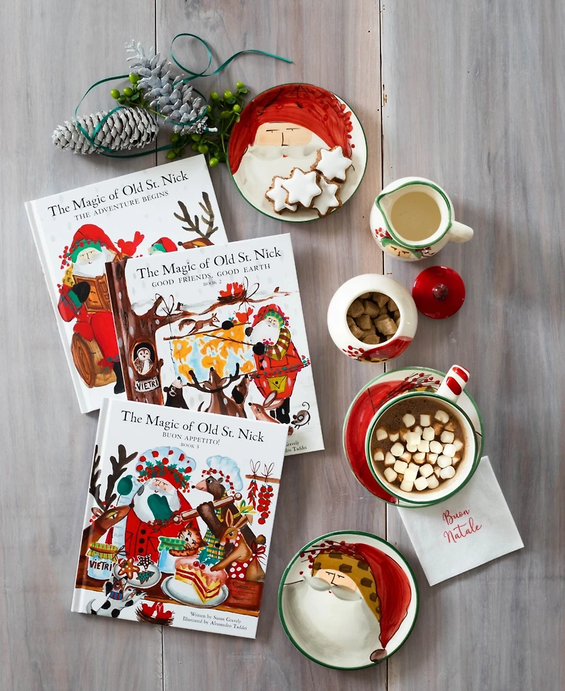 Vietri Old St. Nick Creamer