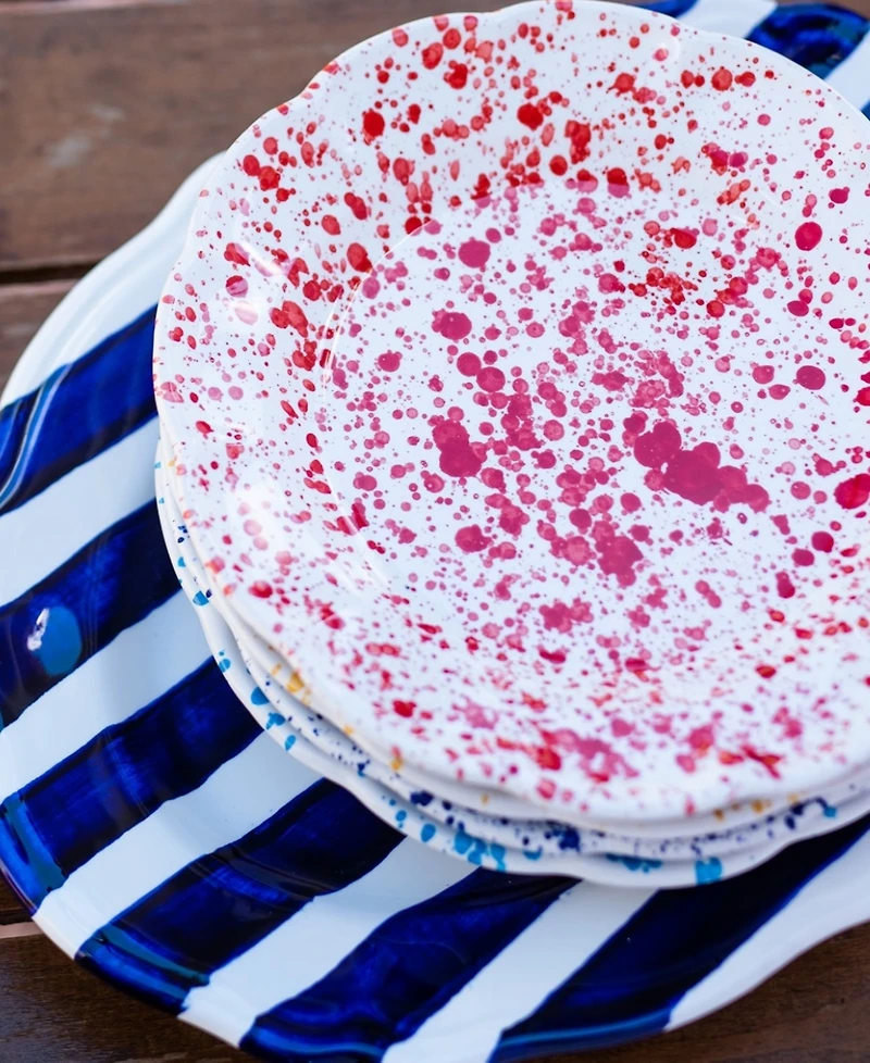Vietri Amalfitana Stripe Oval Platter