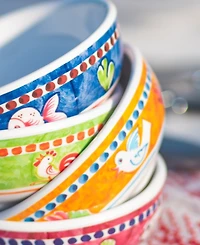 Vietri Melamine Campagna Olive Oil Bowl