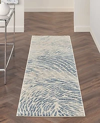 Nourison Home Exhale EXL03 2'2"x7'6" Runner Area Rug