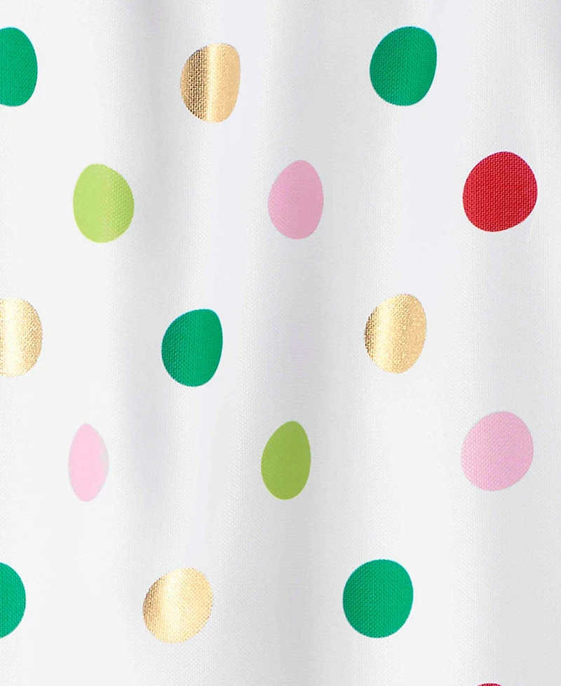 Nicole Miller Merry Dot Shower Curtain 72" x 72"