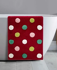 Nicole Miller Merry Dot Rug, 20" x 30"