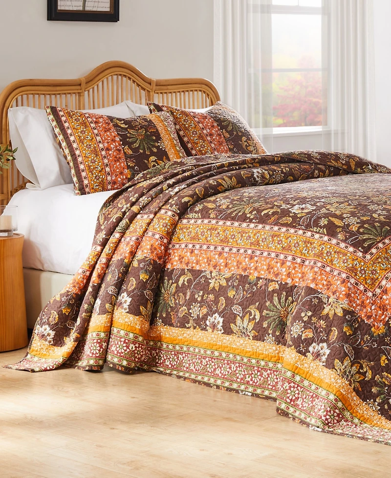 Greenland Home Fashions Audrey Classic 3-Pc. Bedspread Set