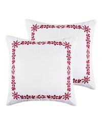 Levtex Holly Thistle 2-Pc. Sham Set, European