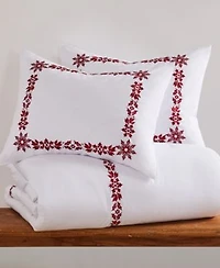 Levtex Holly Thistle Embroidered Duvet Cover Sets