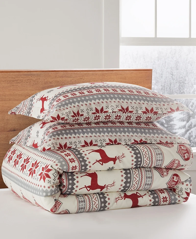 Levtex Silent Night Reversible -Pc. Duvet Cover Set