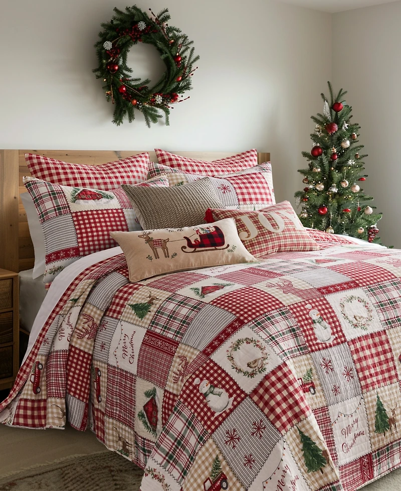 Levtex Home For Christmas Reversible -Pc. Bedspread Set