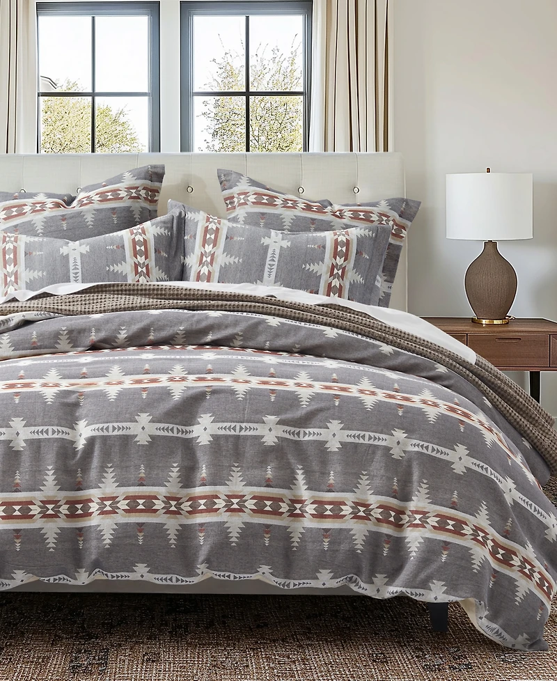 Levtex Corrales Reversible -Pc. Duvet Cover Set
