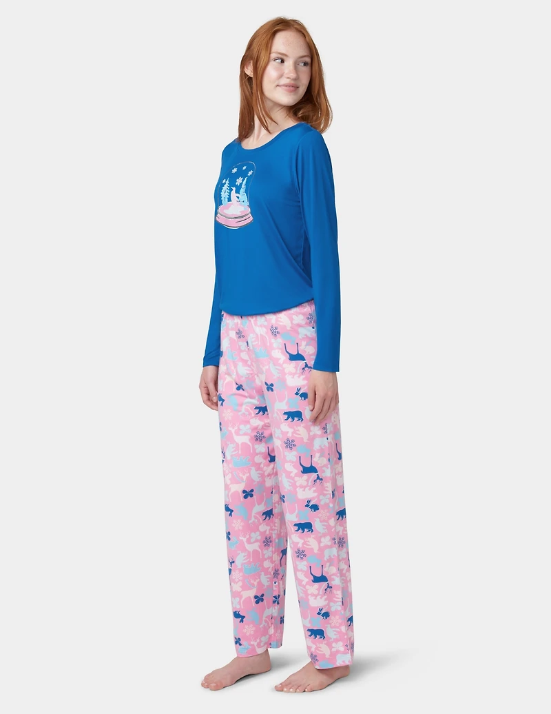 Hue Women's 2-Pc. Timeless Soft Jersey Packaged Pajama Set