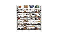10-Tier Shoe Rack Organizer – Stackable Shoe Storage Shelf for 80 Pairs, Ideal for Entryway or Closet