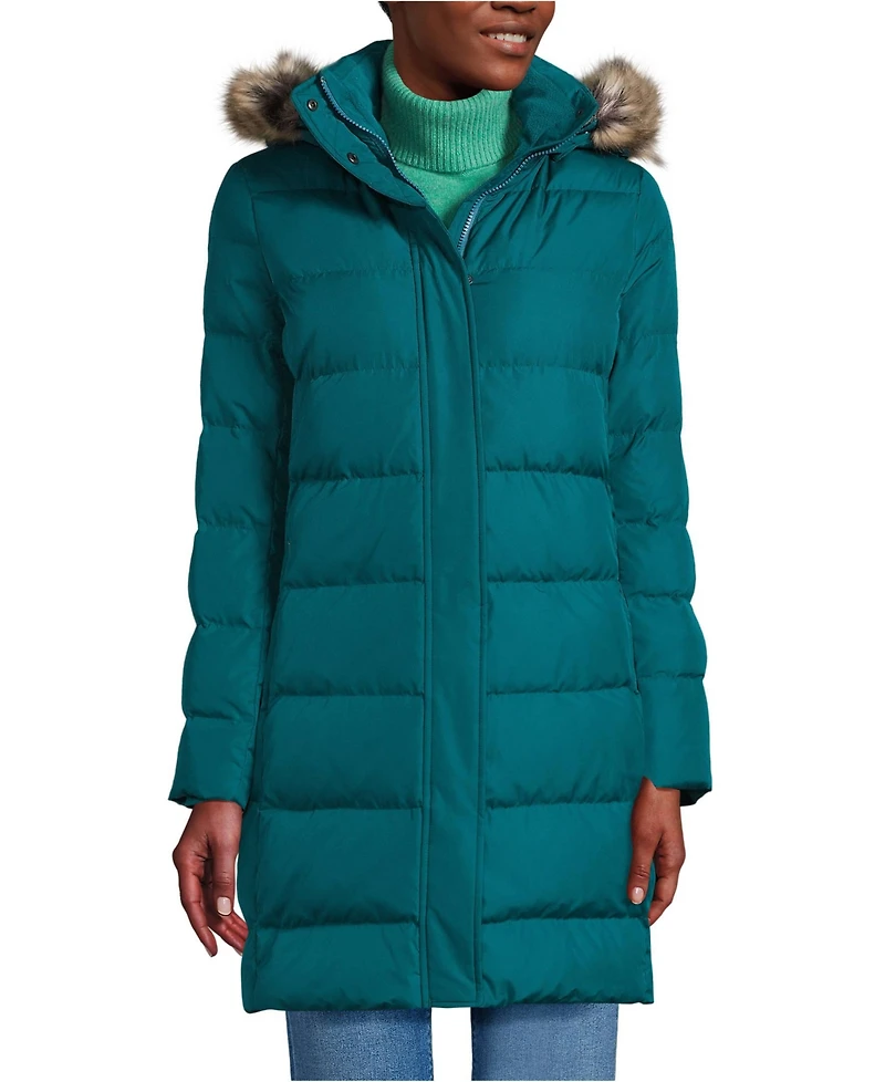 Lands' End Women's Tall Max 600 Down Puffer Coat