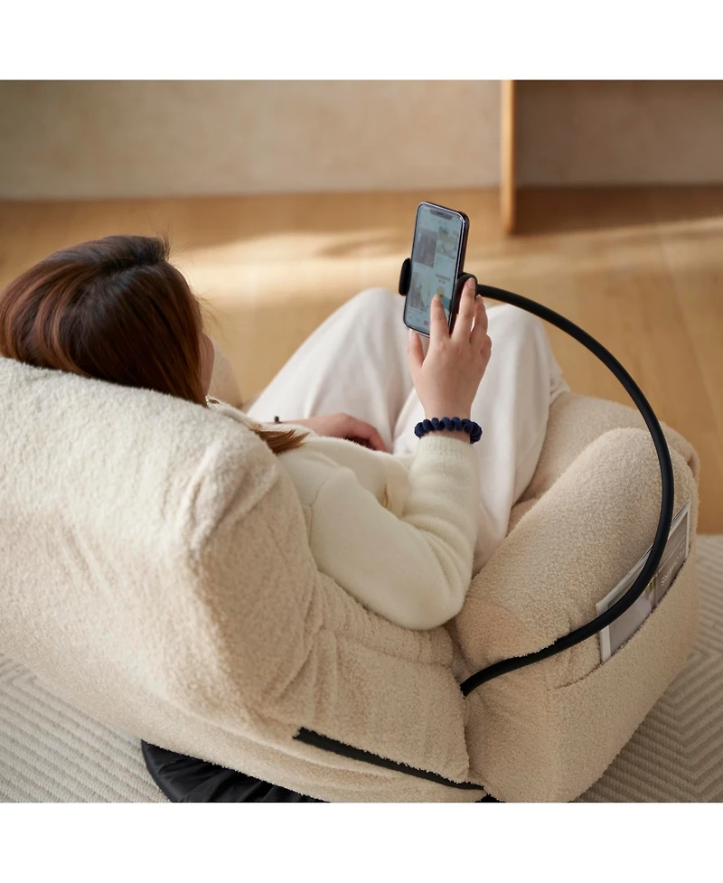 Slickblue Adjustable head and waist, game chair, lounge chair in the living room, 360 degree rotatable sofa chair,Rotatable seat Leisure Chair deck ch