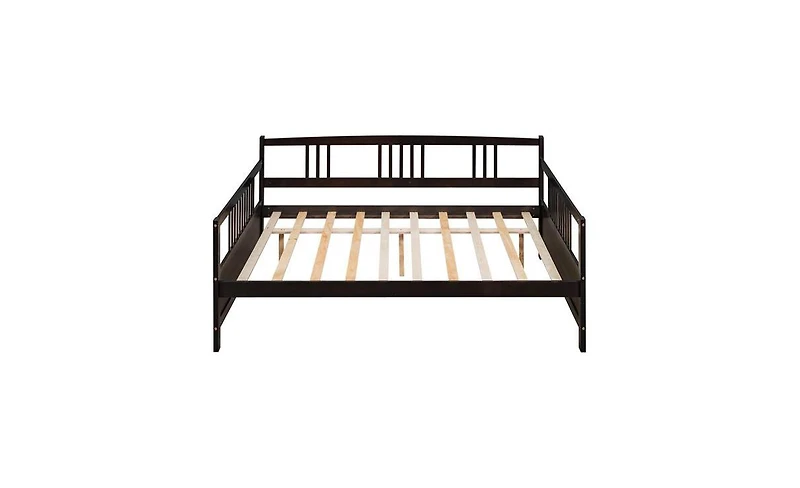 Slickblue Full Size Daybed with Support Legs, Versatile Bed Frame for Living Room & Guest Room