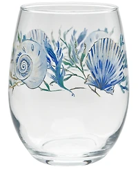 Fiesta Coastal Shores Stemless Wine Glass, Set of 4