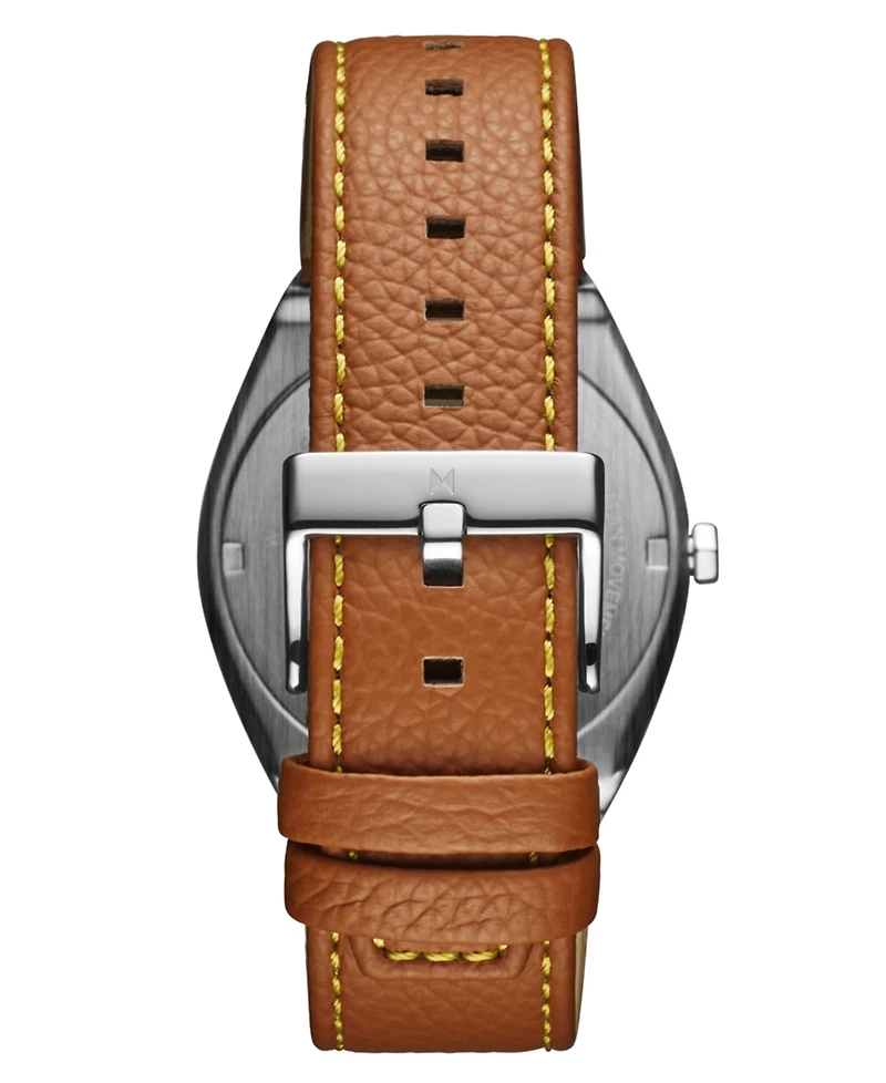 Mvmt Men's Odyssey Ii Brown Leather Strap Watch ,40mm