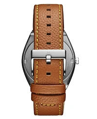 Mvmt Men's Odyssey Ii Brown Leather Strap Watch ,40mm