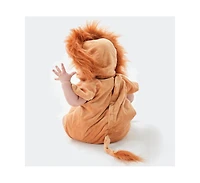 Dress Up America Lion Romper & Hood Costume Set