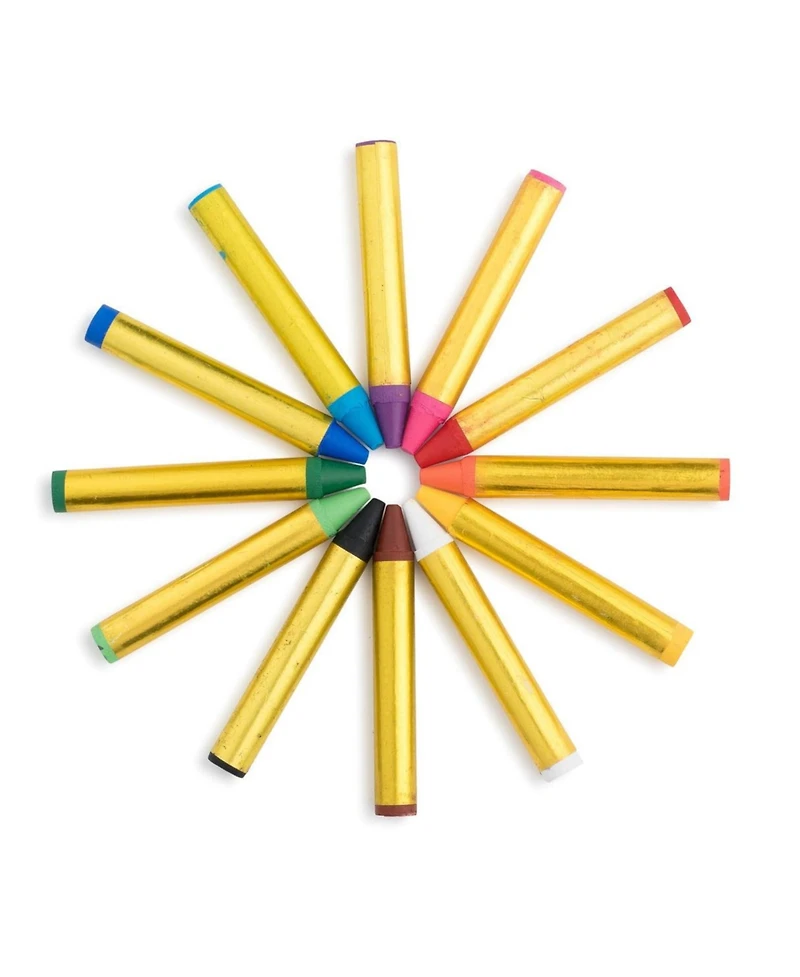 Dress Up America Kids 12 Face Paint Crayons Set