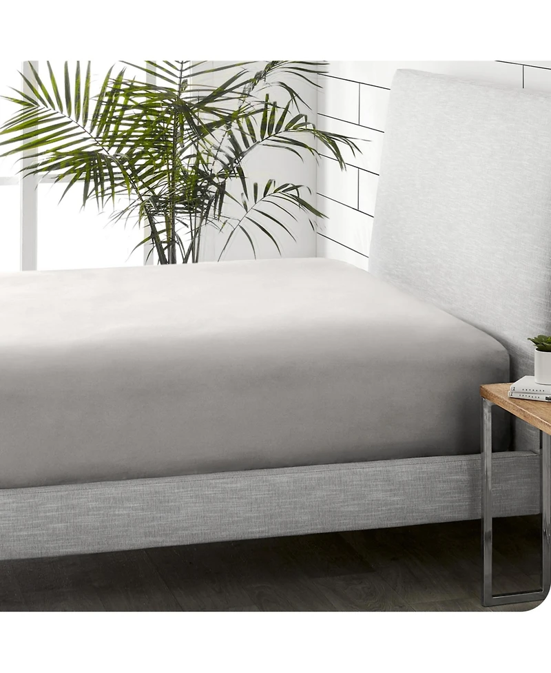 Bare Home Cotton Flannel Fitted Sheet Queen