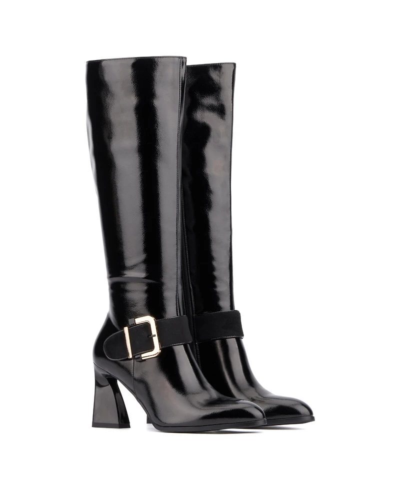 Women's Abrianna Flared Heel Tall Boot