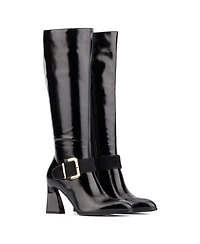 Women's Abrianna Flared Heel Tall Boot