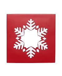 Avanti Winter Snowman Resin Tissue Box Cover