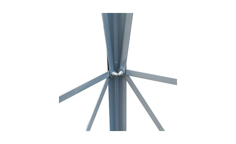 Slickblue 8FT Weather-Resistant Yard Garden Windmill for Outdoor Decoration