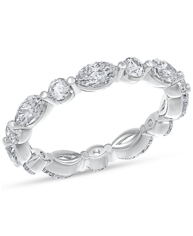 Diamond Eternity Ring (2 ct. t.w.) Platinum, 14k White Gold, or Rose Gold