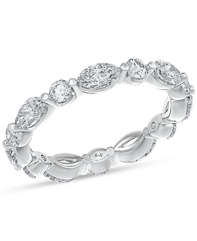 Diamond Eternity Ring (2 ct. t.w.) Platinum, 14k White Gold, or Rose Gold