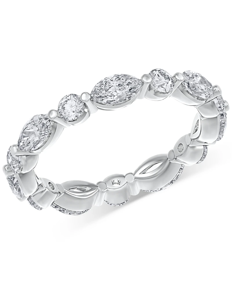 Diamond Eternity Ring (2 ct. t.w.) Platinum, 14k White Gold, or Rose Gold