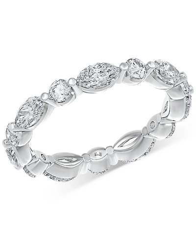 Diamond Eternity Ring (2 ct. t.w.) Platinum, 14k White Gold, or Rose Gold