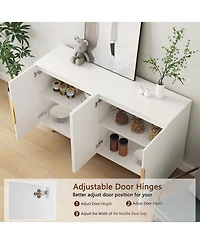 Streamdale Versatile Fluted Sideboard Art Deco meets Mid-Century Modern