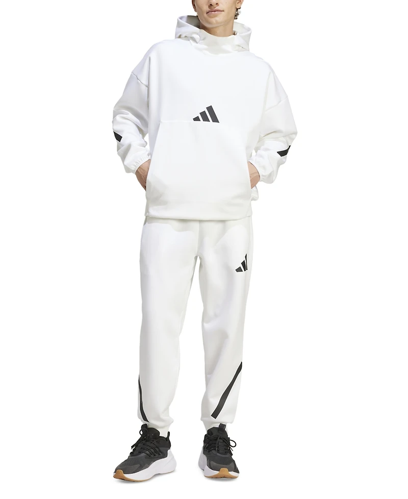 adidas Men's Z.n.e. Elastic Drawstring Logo Track Pants