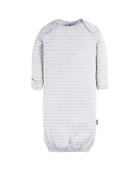 Gerber Baby Boys Gowns with Mitten Cuffs, 4-Pack