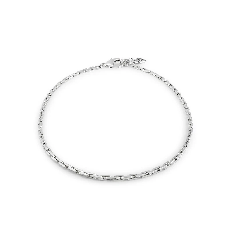 UNOde50 Sterling Silver Padlock Charms Necklace