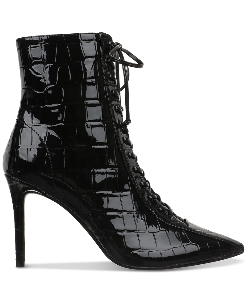 I.n.c. International Concepts Women's Hariet Lace-Up Booties, Created for Macy's