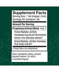Host Defense Maitake Extract - Immune & Cellular Health Support Supplement - Dietary Herbal Supplement with Maitake Mushroom & Mushroom Mycelium