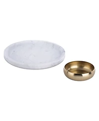 Thirstystone Uptown Marble Chip Dip Bowl