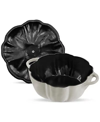 Staub Enameled Cast Iron 3.5-Qt Pumpkin Dutch Oven