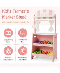 Hongge Kid's Farmers Market Stand