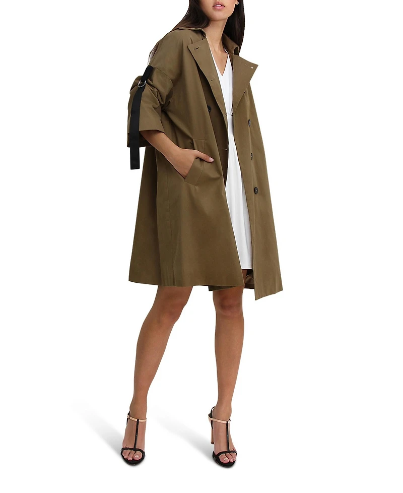 Belle & Bloom Russian Romance Oversized Trench Coat