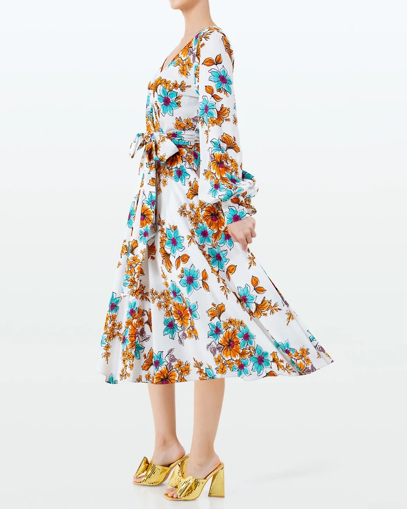 Meghan Fabulous Women's LilyPad Midi Dress