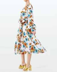 Meghan Fabulous Women's LilyPad Midi Dress