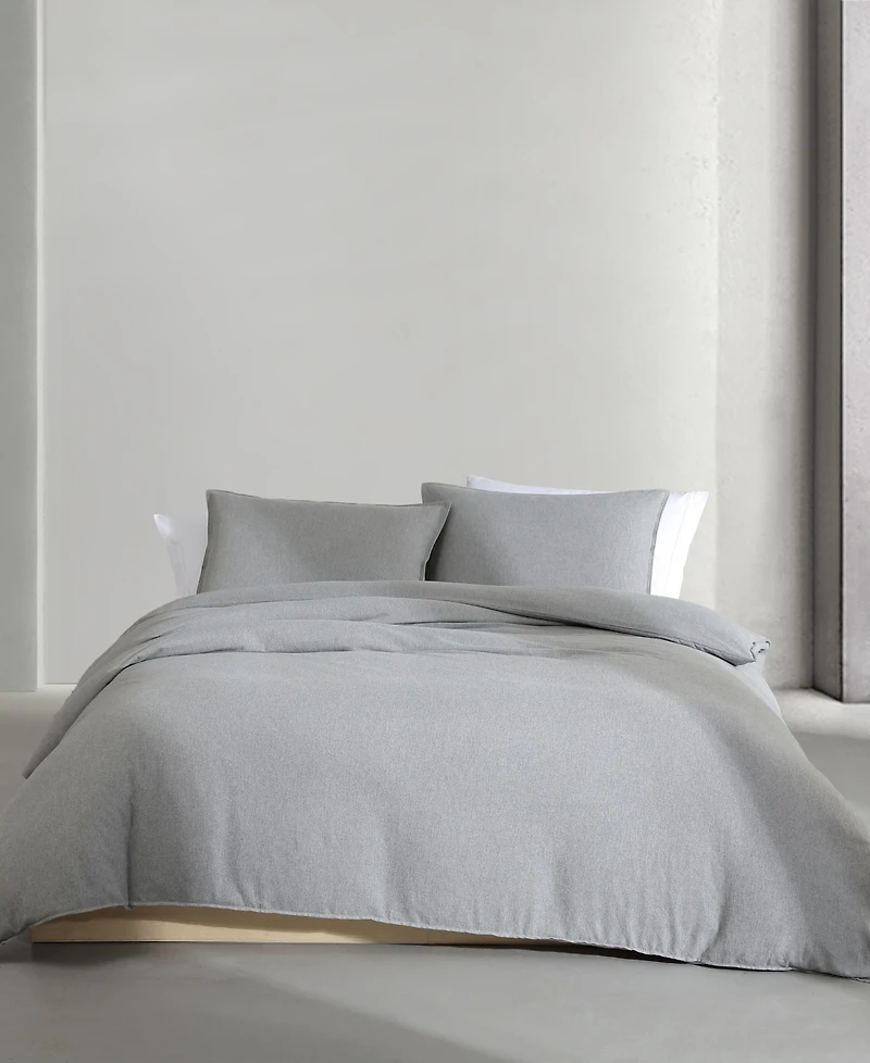 Calvin Klein Melange Flannel 3-Pc. Comforter Set, King