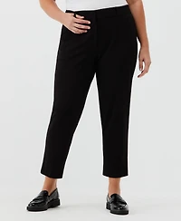 Rafaella Plus Straight Leg Ankle Pants
