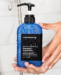 Hommeface Hair Strengthening Shampoo + Conditioner 16.9 fl oz.