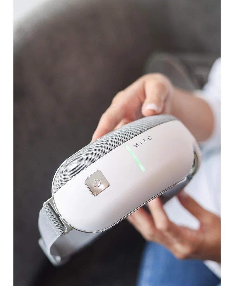 Miko Eye Massager with Heat, Air Pressure, 4 Massage Modes & Bluetooth Music, Gaze