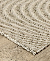 Oriental Weavers Echo ECH10 2'3"x7'6" Runner Area Rug