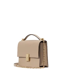 kate spade new york Deco Pebbled Leather Chain Shoulder Bag